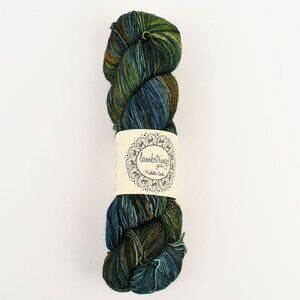 Lambstrings Yarn Tralala Sock 75% SW Merino 25% Nylon 463 Yds Color Raku